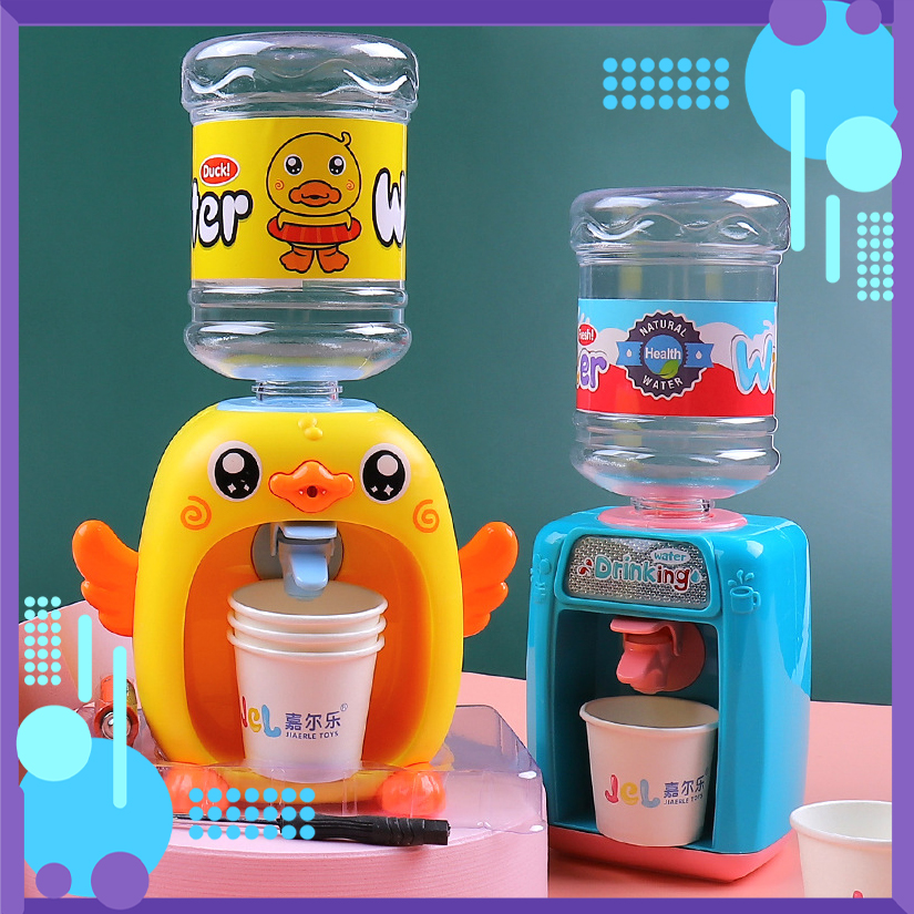Đồ Chơi Máy Rót Nước Mini Giúp Bé Chăm Uống Nước, Uống Sữa