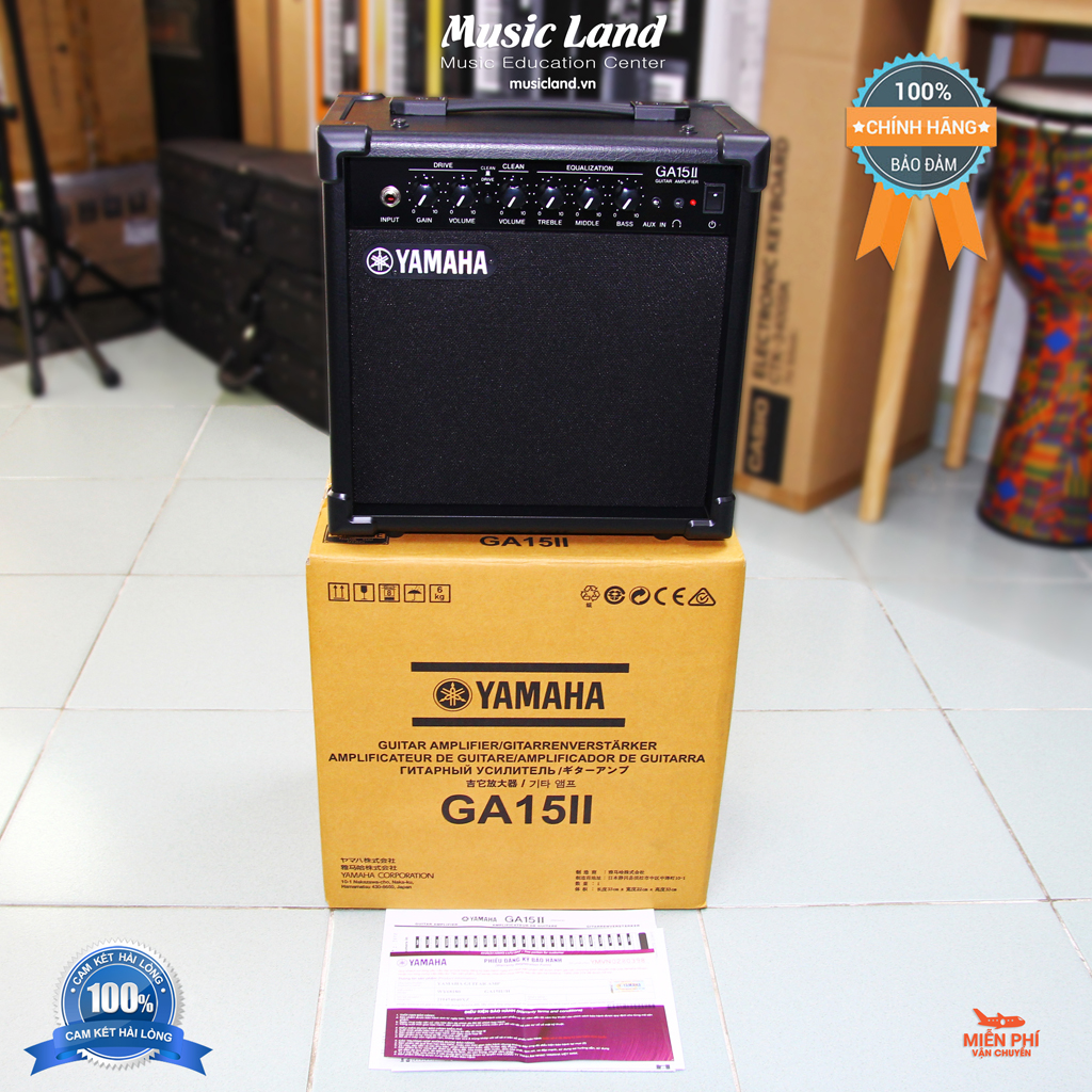 Ampli guitar điện yamaha ga15ii – chính hãng