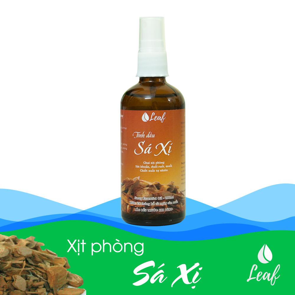 Tinh Dầu Xá Xị Leaf - Tinh Dầu Xịt Phòng - Tinh Dầu Xịt Phòng Xá Xị Leaf Chai 100ml