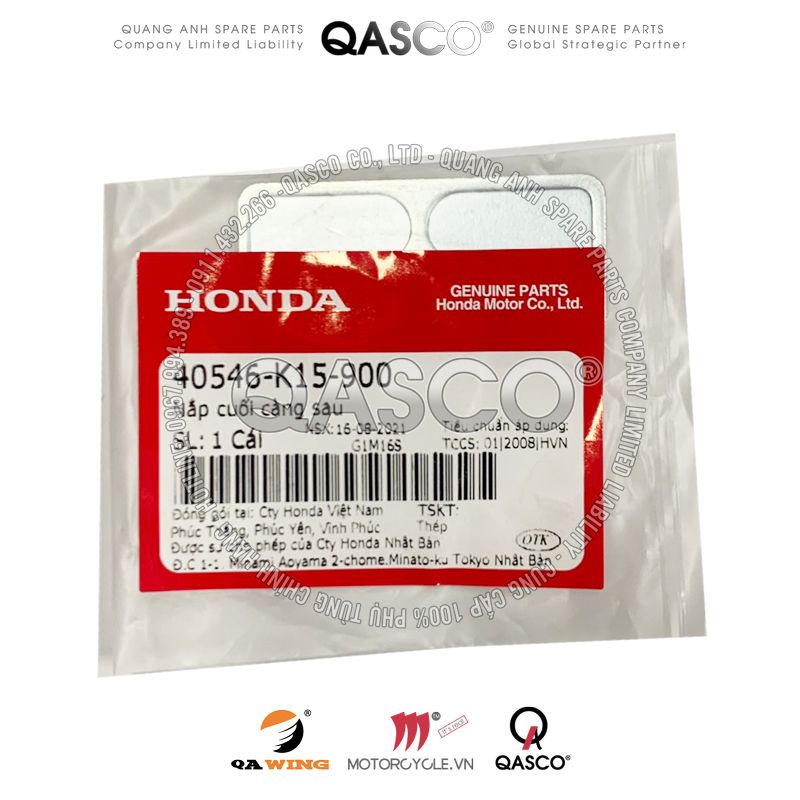 Nắp đuôi càng sau honda winner 150 v1 qasco
