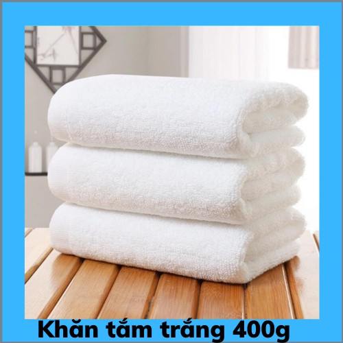 Khăn tắm trắng khách sạn cao cấp 420 gam siêu dày