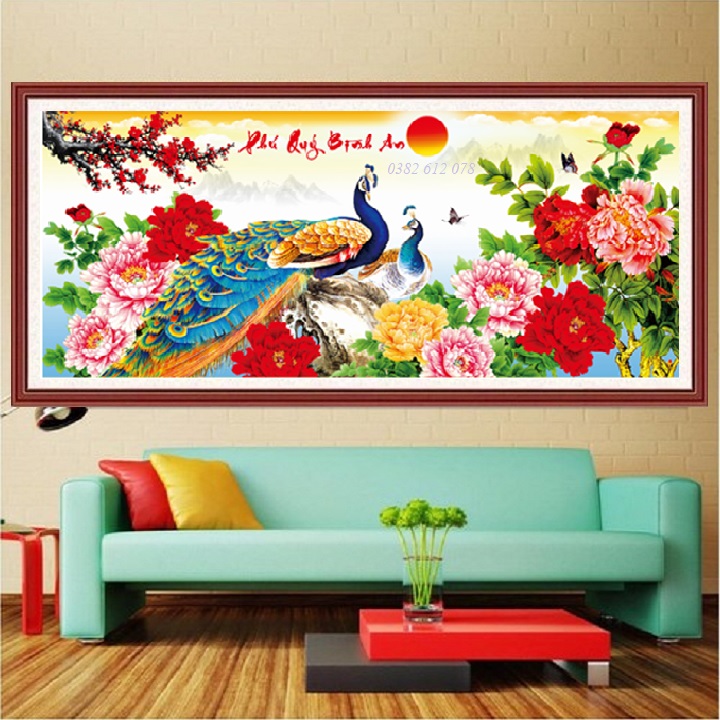 TRANH ĐÍNH ĐÁ PHÚ QUÝ BÌNH AN VS056