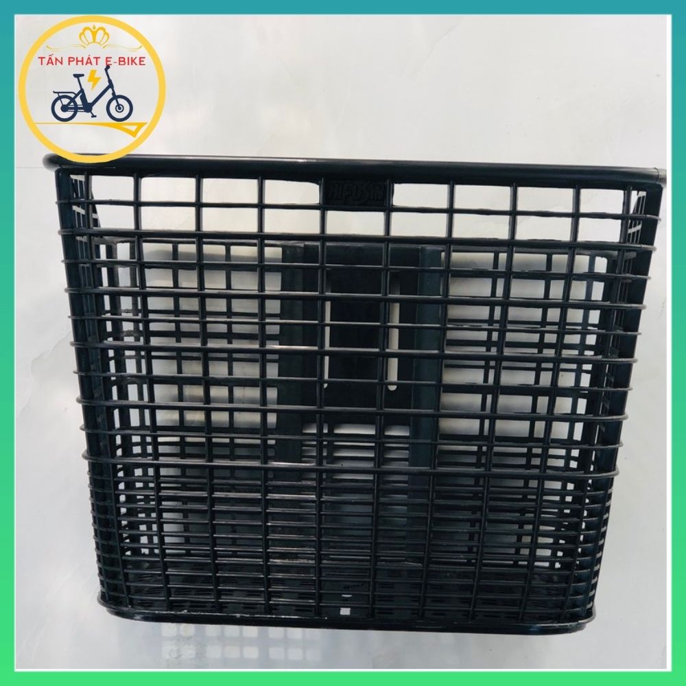 Rổ nhựa cho xe đạp điện asama, sonsu, hk bike, dk bike, bmx...