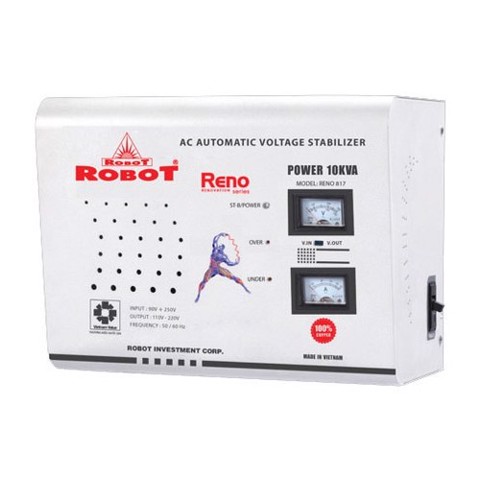 Ổn Áp 1 Pha Treo Tường ROBOT - RENO 12.5KVA (Hàng chính hãng)