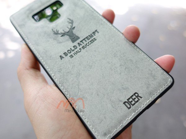 Ốp lưng samsung note 9 vải hiệu deer