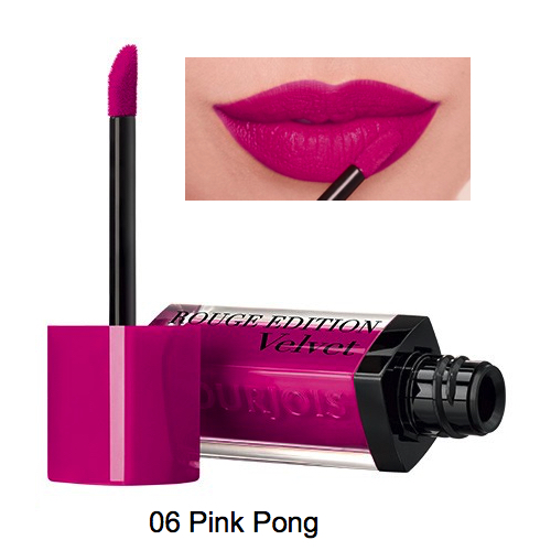 Son Lì dạng nước Bourjois Rouge Edition Velvet Pháp – Màu 06