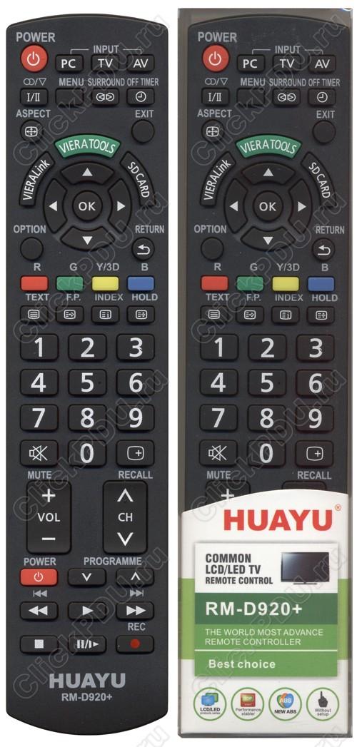 [HCM]Universal Replacement Remote Control For PANASONIC TV RM-D920+