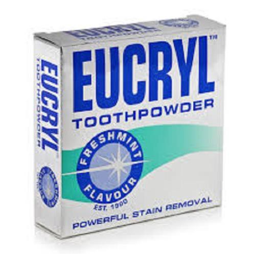 Bột tẩy trắng răng EuCryl Màu xanh