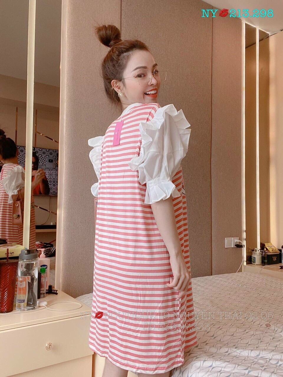 Váy thủy thủ bánh bèo phối cổ nhún tiểu thư dễ thương Đầm babydoll dự tiệc  ulzzang hàn quốc màu hồng  Shopee Việt Nam