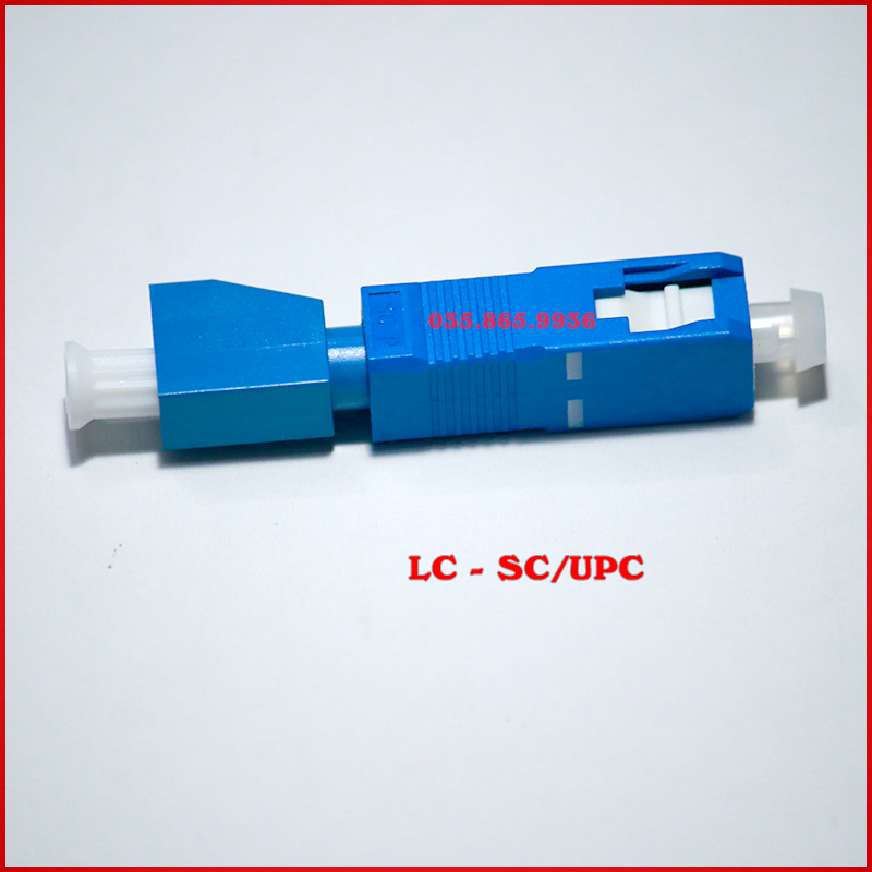 Coupler adapter LC-SC/UPC | Đầu chuyển đổi jack nối sợi quang