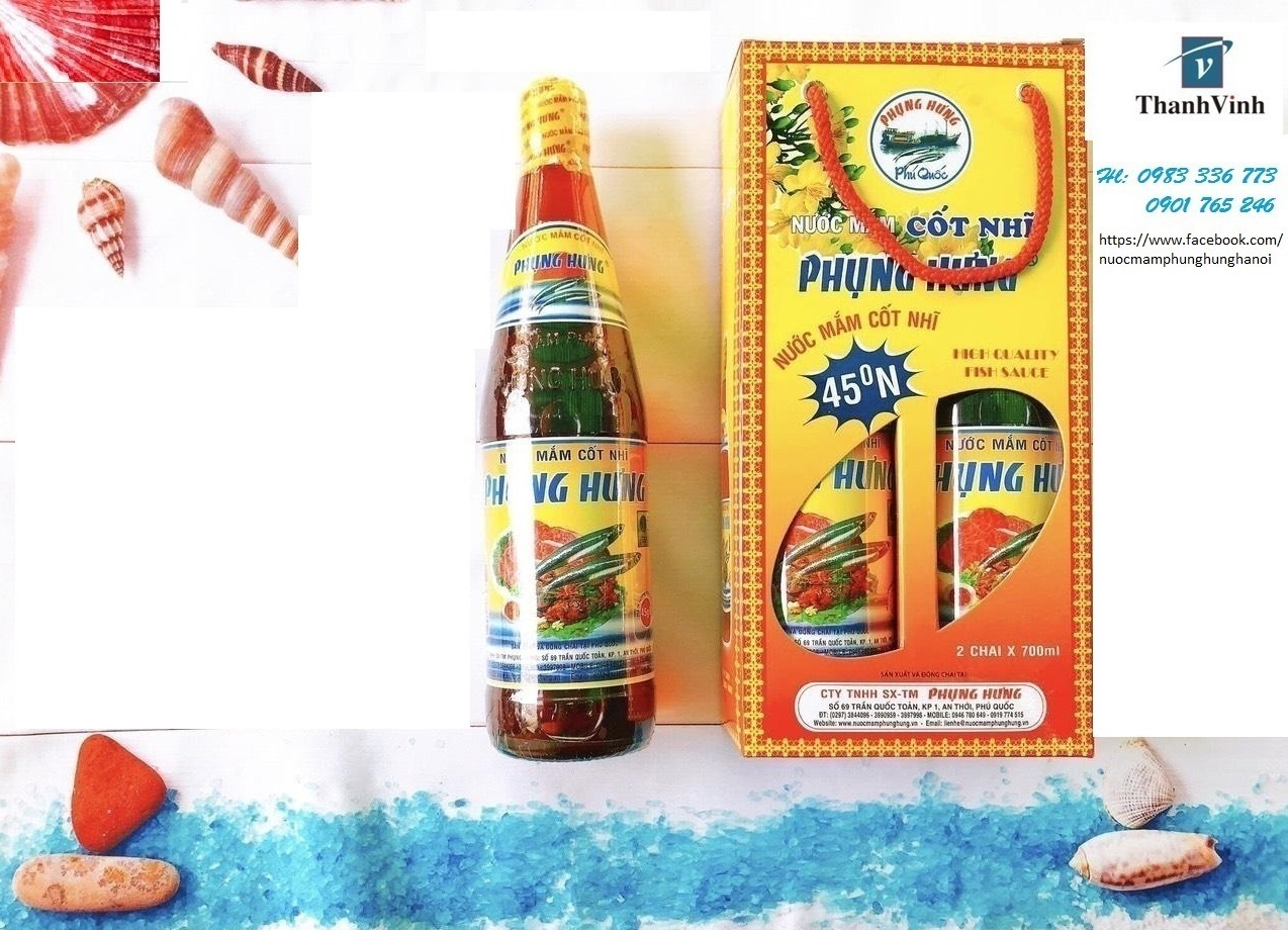 Nước mắm Phụng Hưng 45g/l 700ml