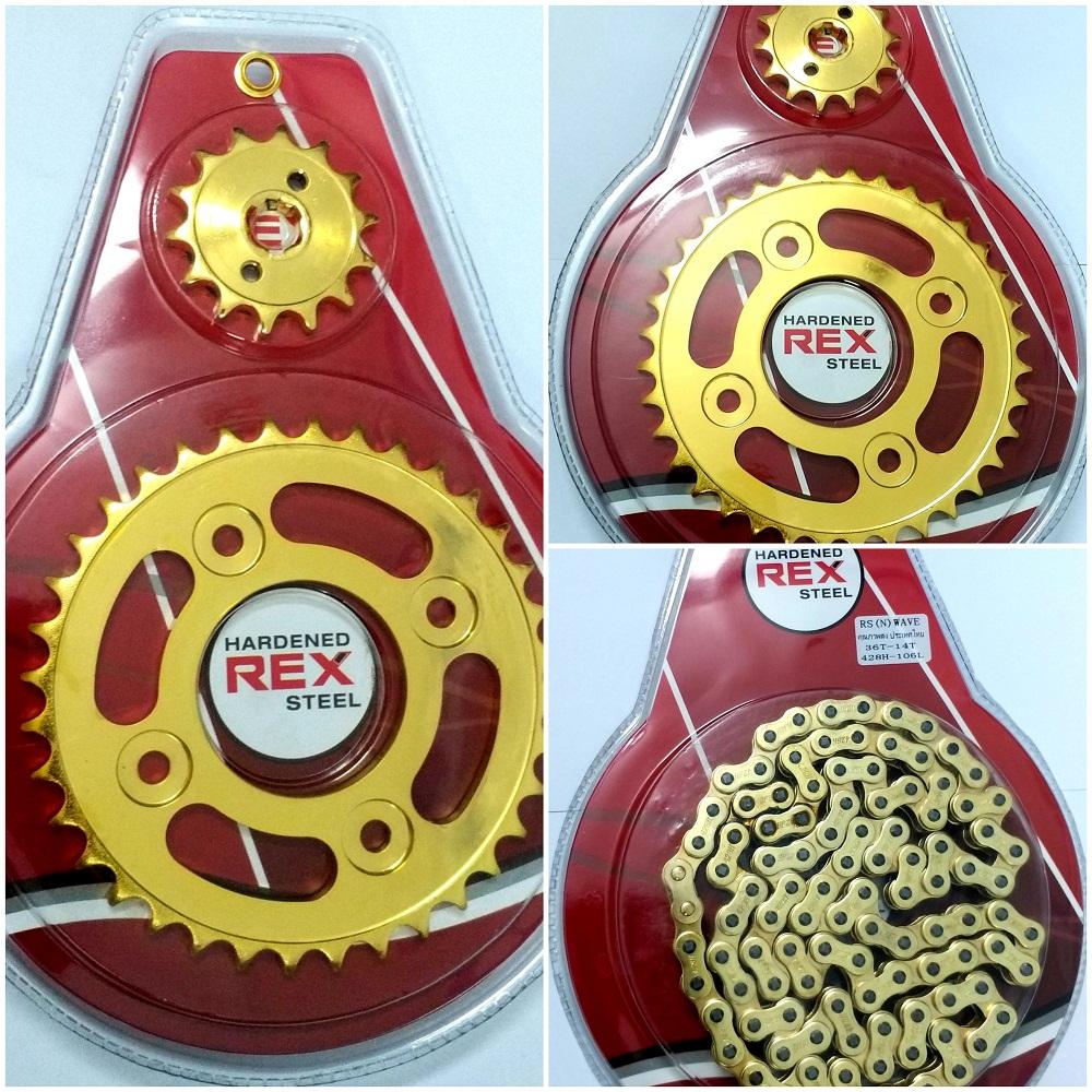 [HCM]NHÔNG SÊN DĨA XE *WAVE RSX RS NHẬT FUTURE NEO125** CAO CẤP VÀNG (hàng vỉ)