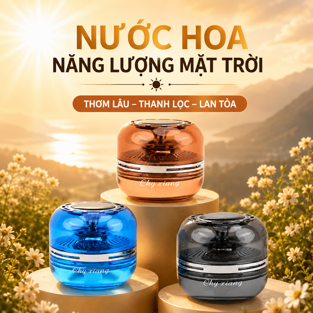 Nước Hoa Năng Lượng Mặt Trời CIND QH 55ml
