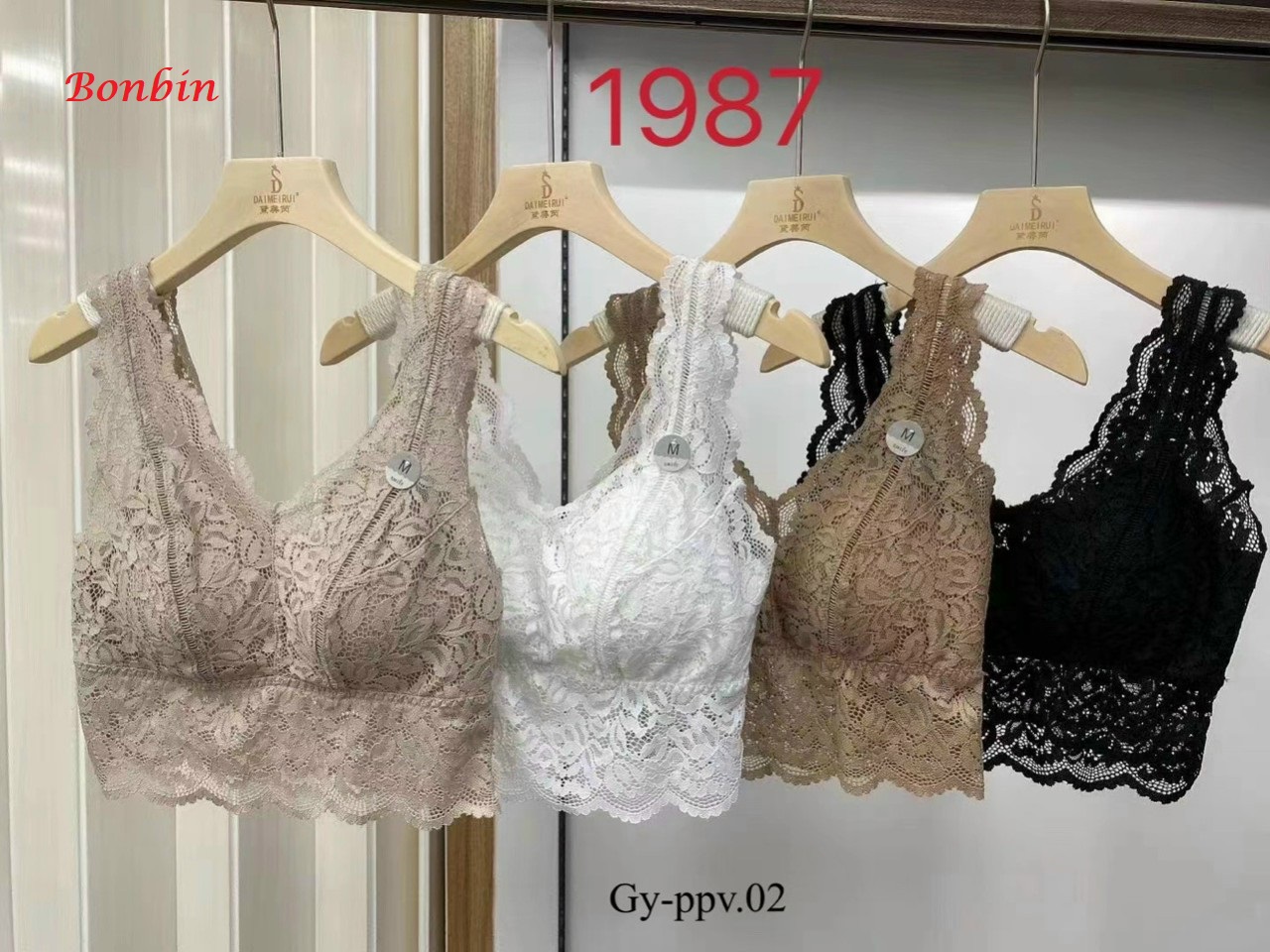 Áo bra ren hoa hàng quảng châu cao cấp