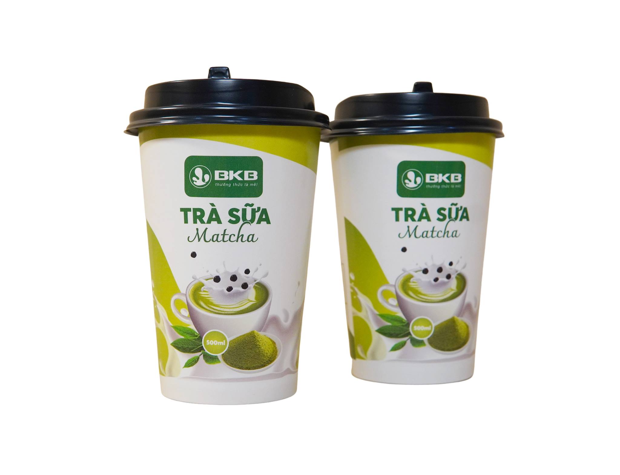 [KHUYẾN MÃI] Trà sữa trân châu dạng ly BKB uống liền, sản xuất trong nước, đã có thương hiệu, dạng ly sẵn 500ml