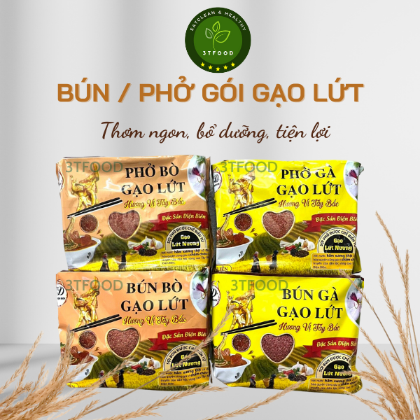 Bún bò, bún gà/phở bò, phở gà chuẩn bị Tây Bắc - Eatclean & healthy food ăn kiêng giảm cân tốt cho sức khỏe