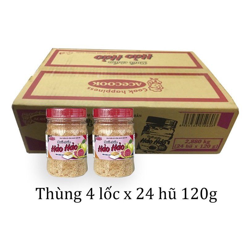 Bán sỉ thùng 24 hủ muối chấm hảo hảo chua cay hủ 120g sản phẩm chính hãng acecook