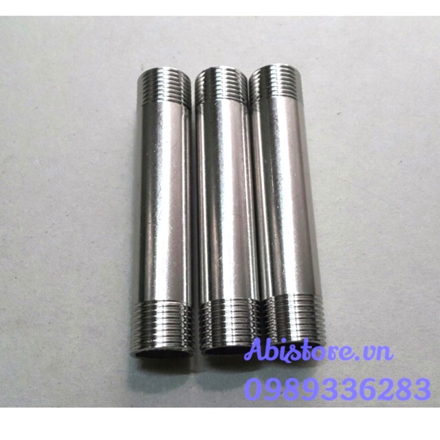 Kép tiện inox dài 5cm, 7cm, 8cm, 9cm, 10cm, 12cm và 15cm phi 21 hàng đẹp