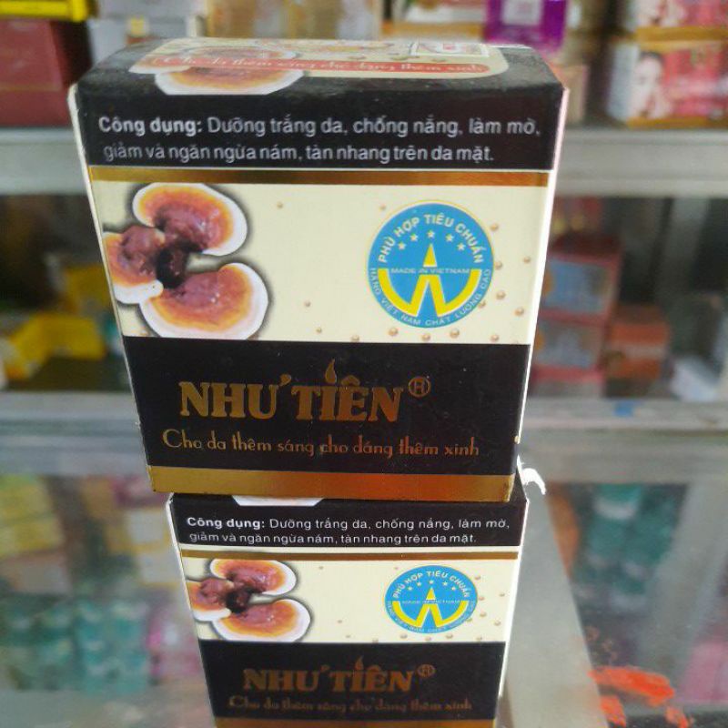 Kem như tiên đen trắng da, chống nắng 4g