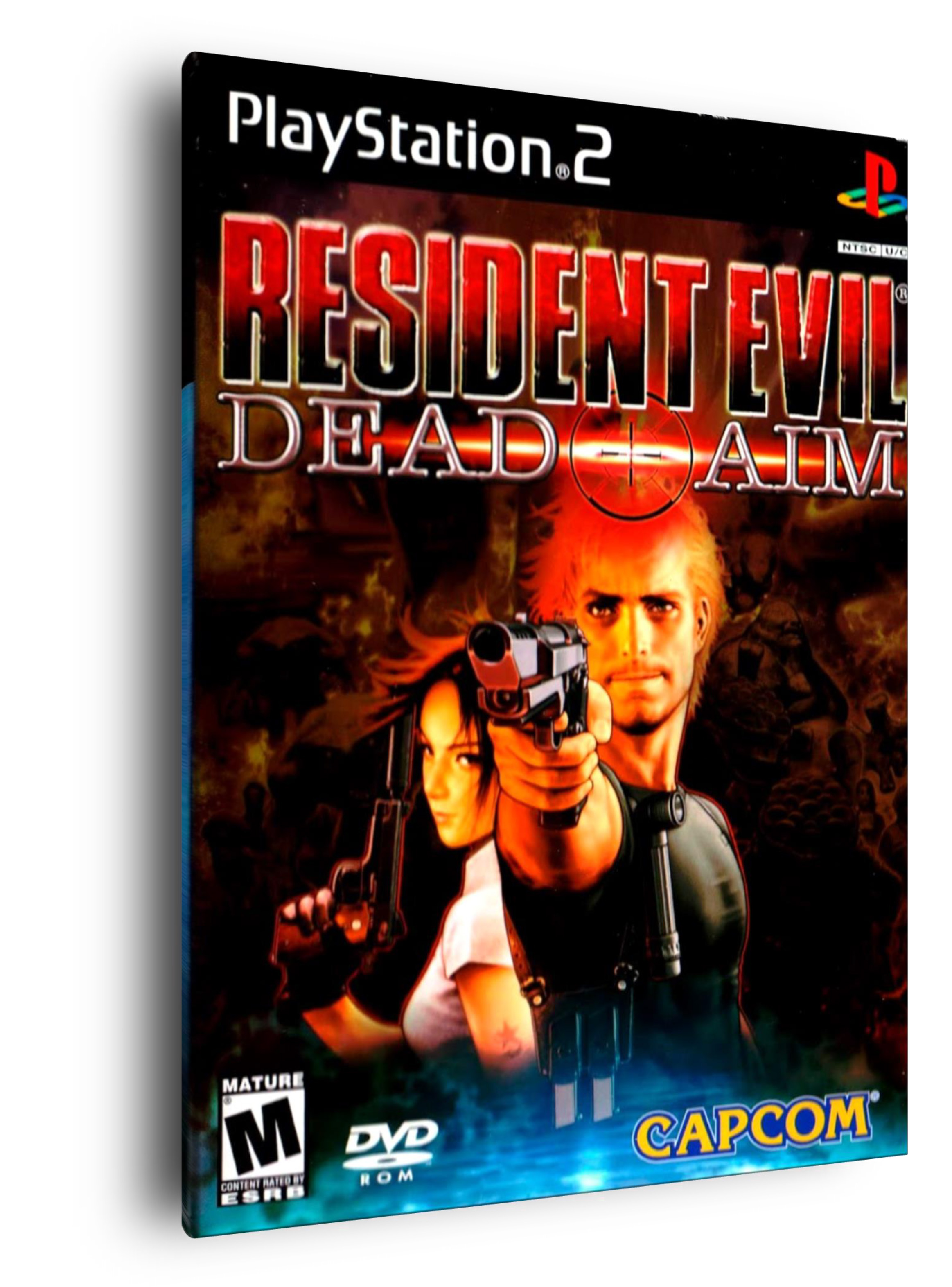 Đĩa game ps2, resident evil: dead aim. cho ps2