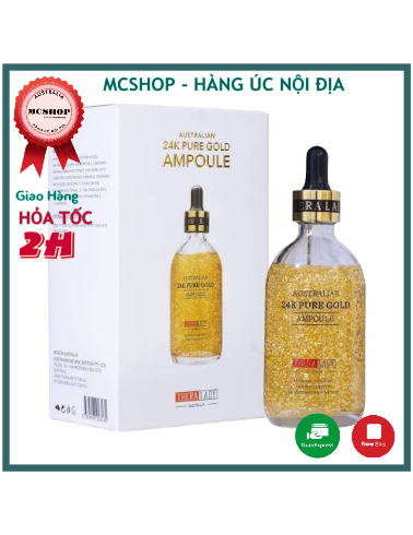 Tinh chất vàng 24k Pure Gold Ampoule Naro 100ml