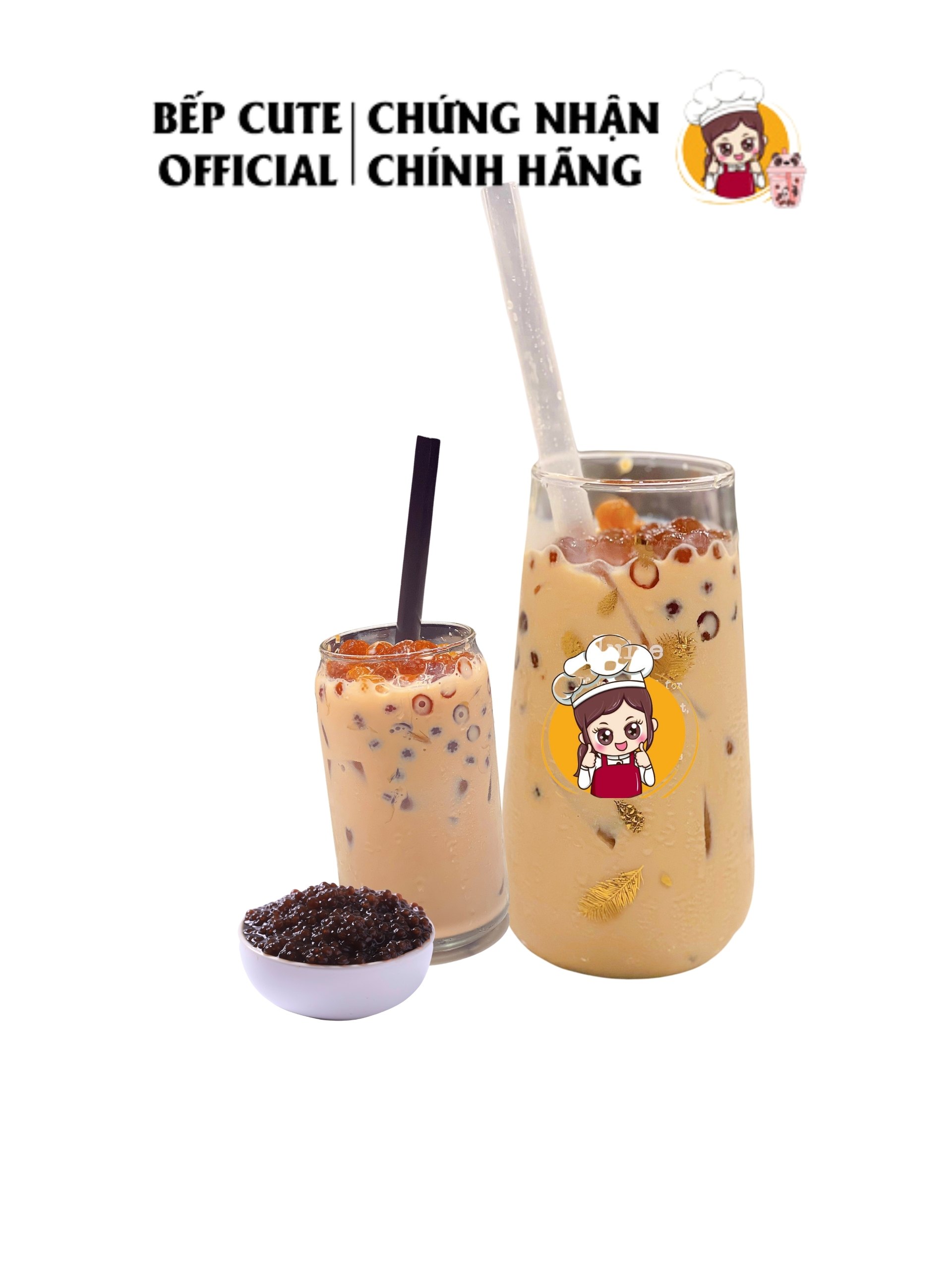 Đường Đen Đường Nâu Gói 1000g Nguyên Liệu Tự Pha Làm Sữa Tươi Trân Châu Đường Đen Độc Quyền Chính Hãng Trà Sữa Bếp Cute Official