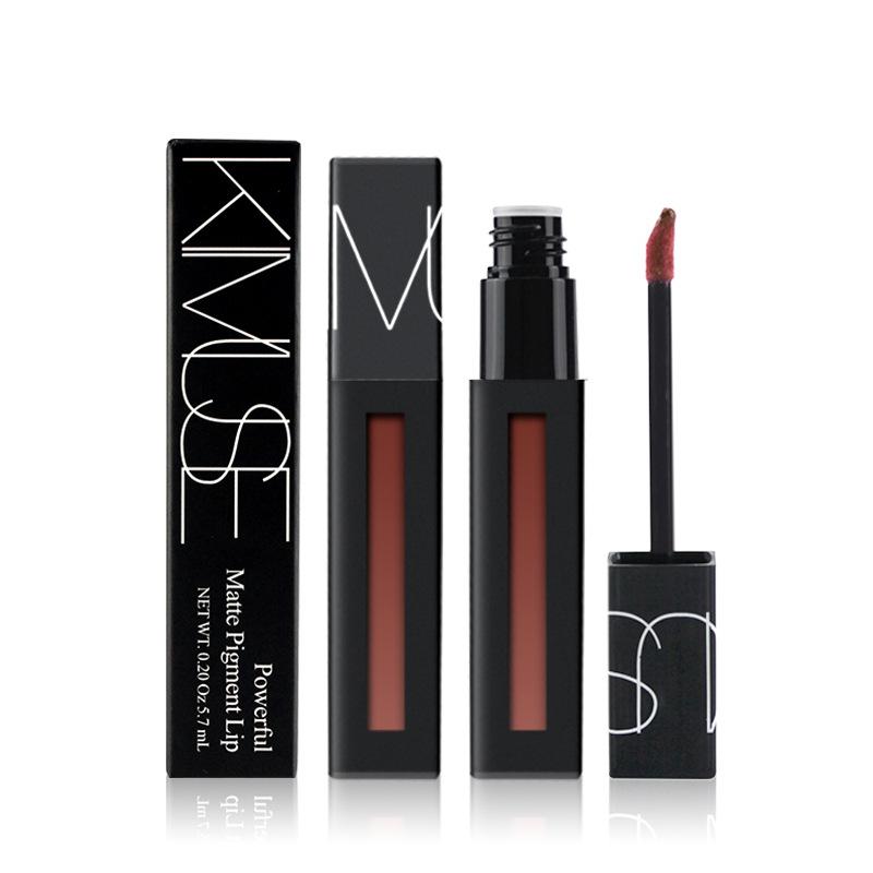 Son môi kem lì Kimuse Powerful Matte Pigment Lip 5.7ml hàng cao cấp (Mua 2 tặng 1 son ciu)
