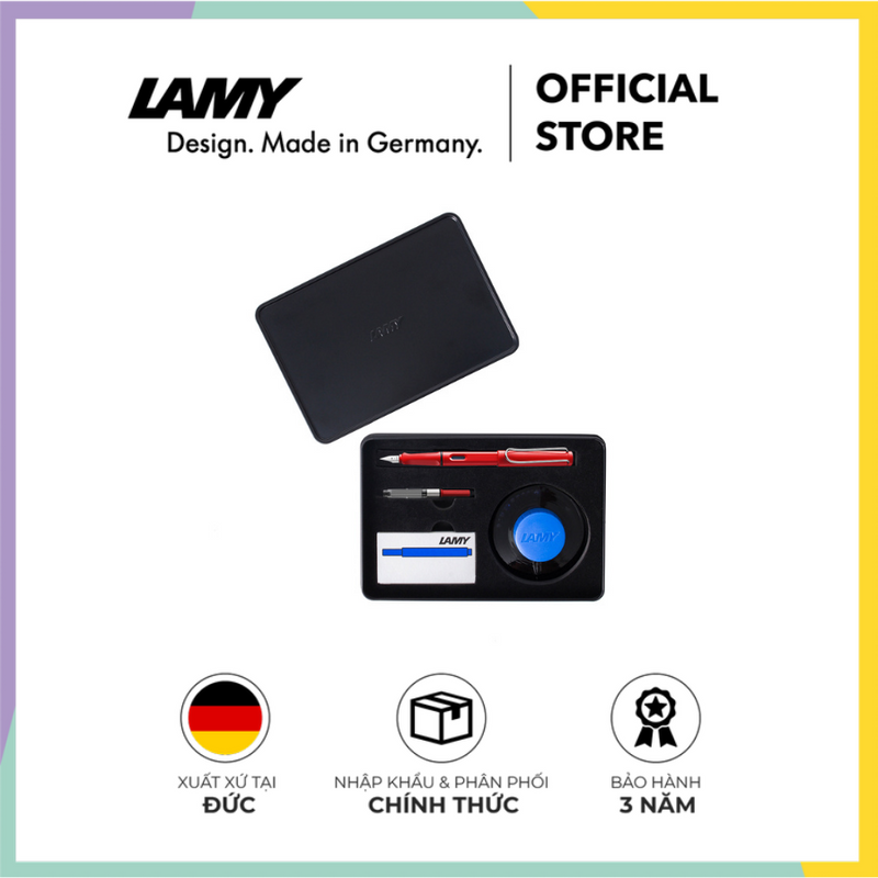 Bộ quà tặng cao cấp LAMY safari 4 trong 1 (016 Red) - Hãng phân phối chính thức