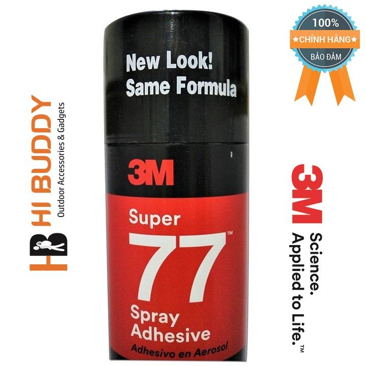 Keo Phun Xịt Đa Năng 3M Super 77 Spray Adhesive 375g