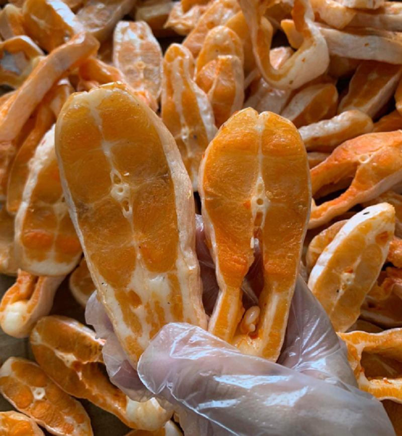  KHÔ CÁ DỨA KHOANH CẦN GIỜ- loại 1 cao cấp thịt nhiều-  Tặng Kèm Sốt Tắc Chua Cay  Vựa Khô Tú Sương 