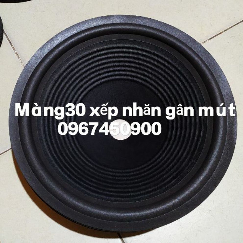 Màng loa bass 30cm gân mút: Giá 2 chiếc