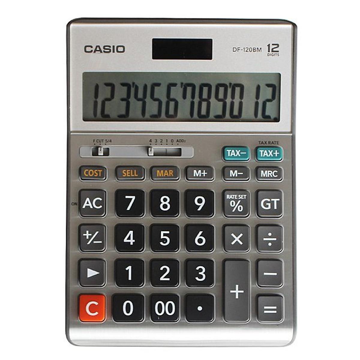 Máy tính casio df-120bm
