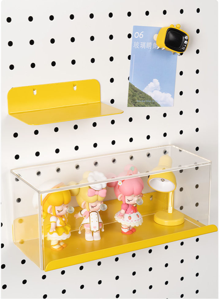 Khay đựng mica Dolahome kim loại cao cấp - Phụ kiện bảng pegboard