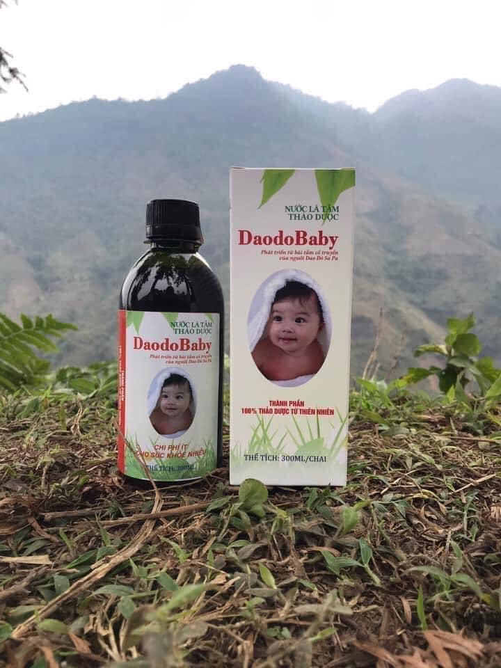 Nước tắm cho bé Dao đỏ/nước tắm Daodo Baby siêu đậm đặc