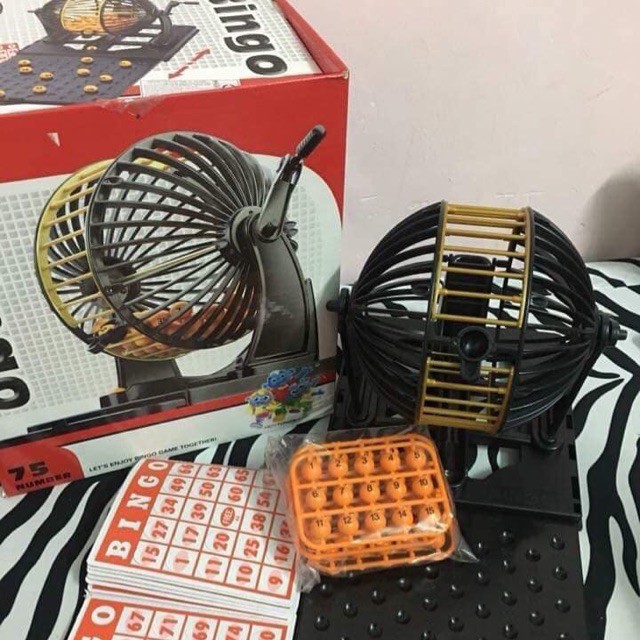 Bộ đồ chơi lồng quay lô tô bingo 90 số