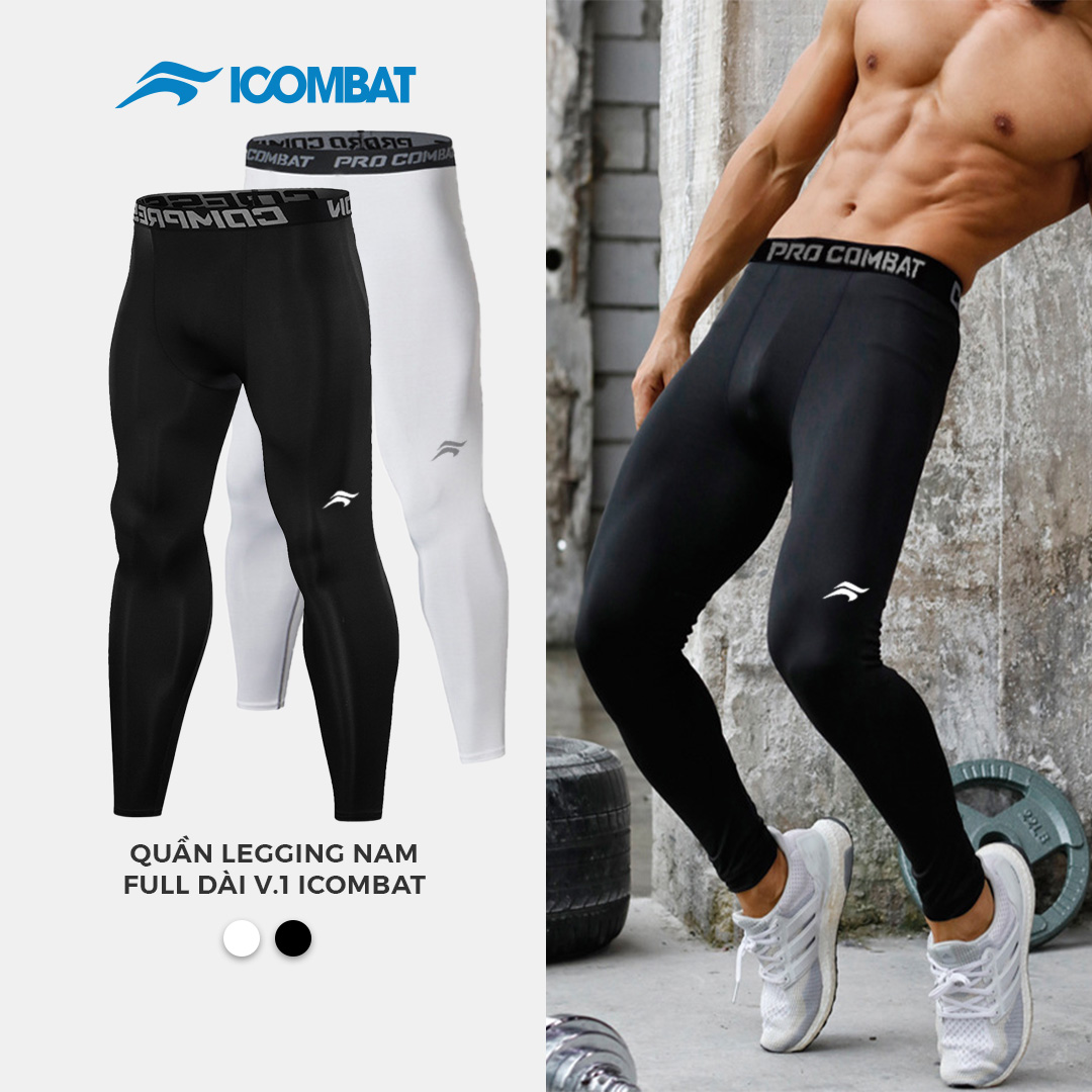 Quần giữ nhiệt PRO COMBAT Legging Nam Dáng Dài Chất Thun Co Dãn 4 Chiều Chuyên Gym Bóng Rổ Đá Banh - Sport Avenue GY01