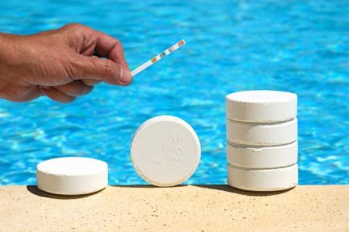 Tcca viên nén khử trùng nước hồ bơi dạng viên sủi 2g