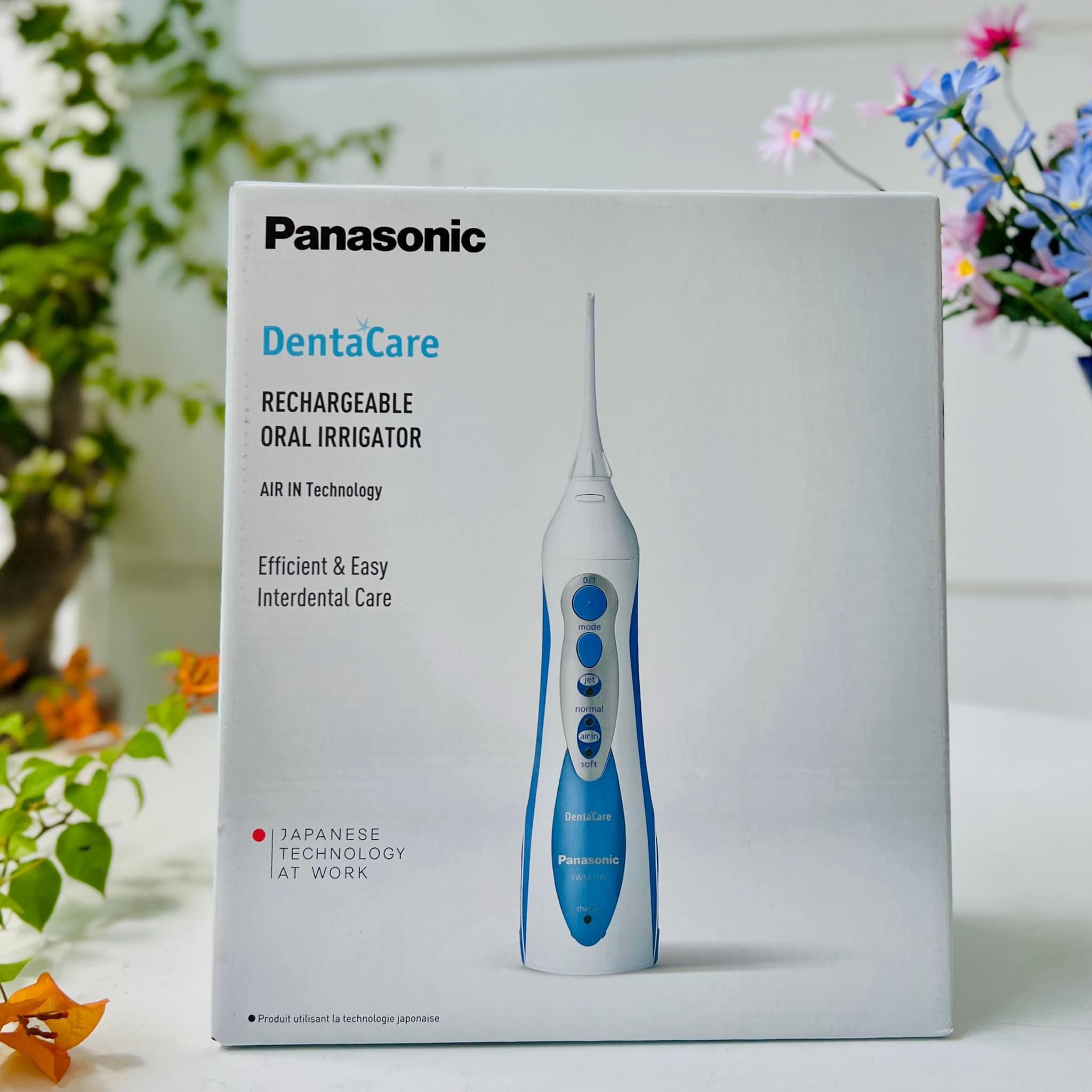 Máy Tăm Nước Panasonic EW1211W, loại bỏ mảng bám, massage nướu