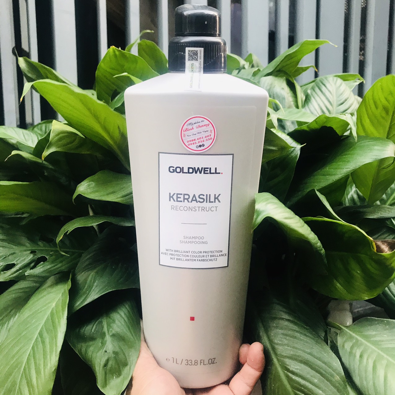 Dầu gội siêu phục hồi Goldwell Kerasilk Reconstruct Shampoo 1000ml