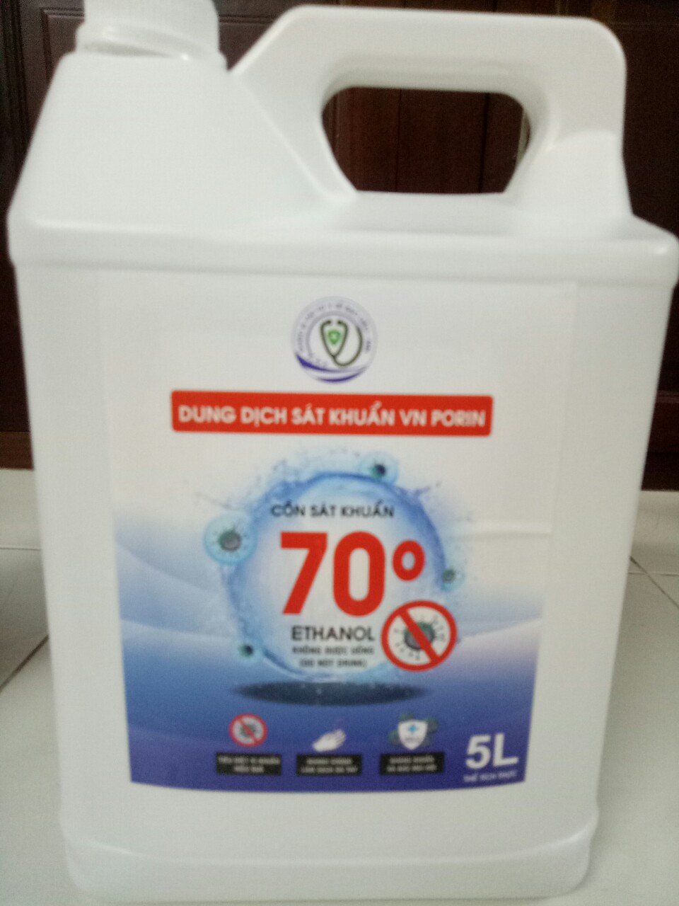 Nước rửa tay diệt khuẩn - 5 lít