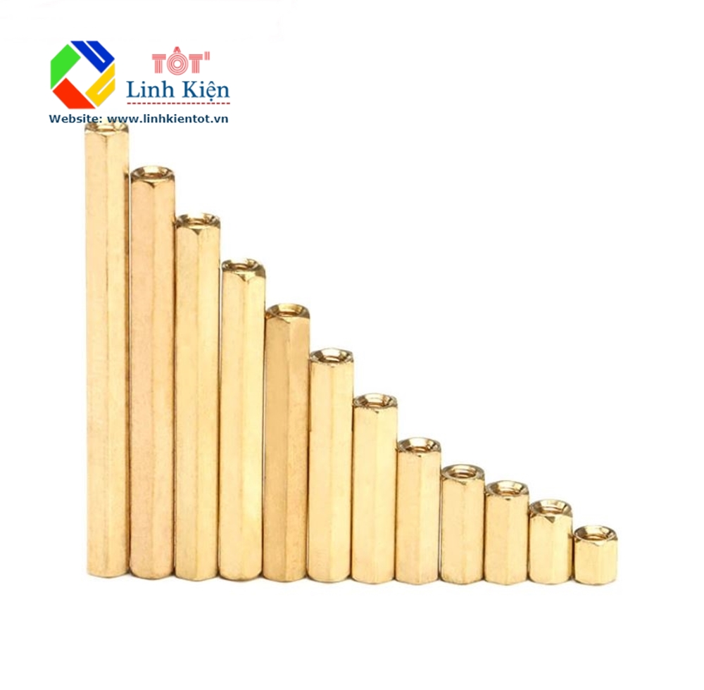 Trụ đồng lục giác M3*6 cái - cái, cọc đồng M3