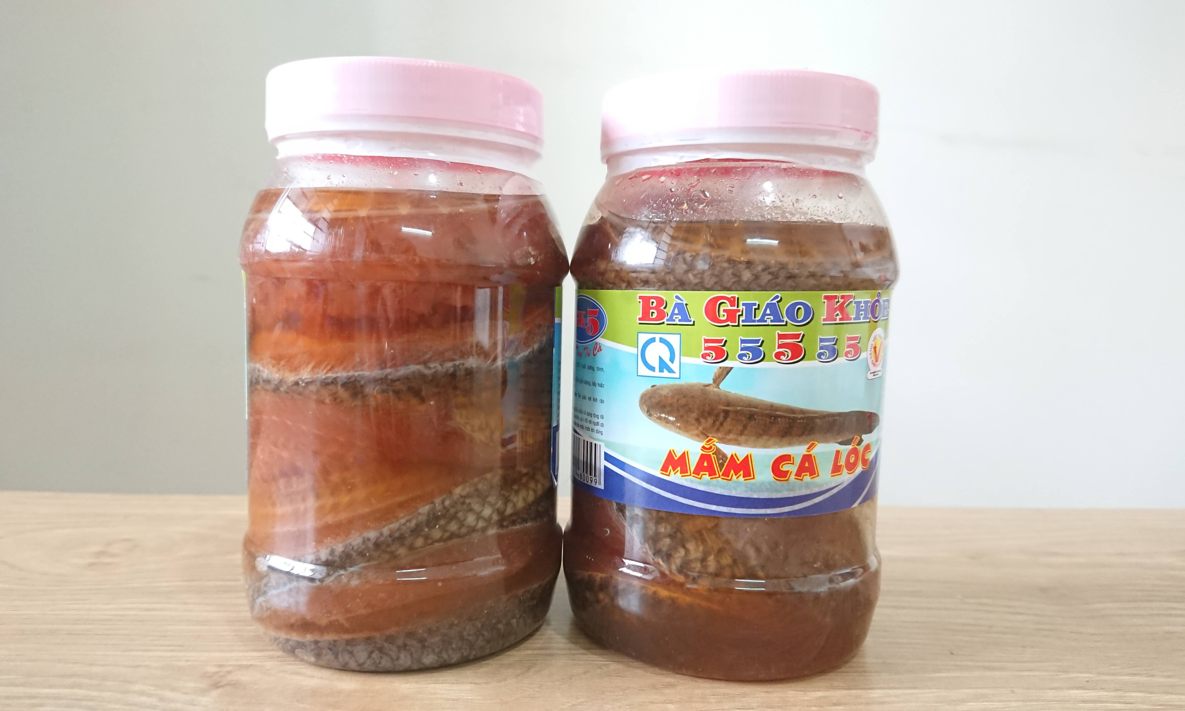 Mắm cá lóc Bà Giáo Khỏe 55555 hũ 500gr - Châu Đốc
