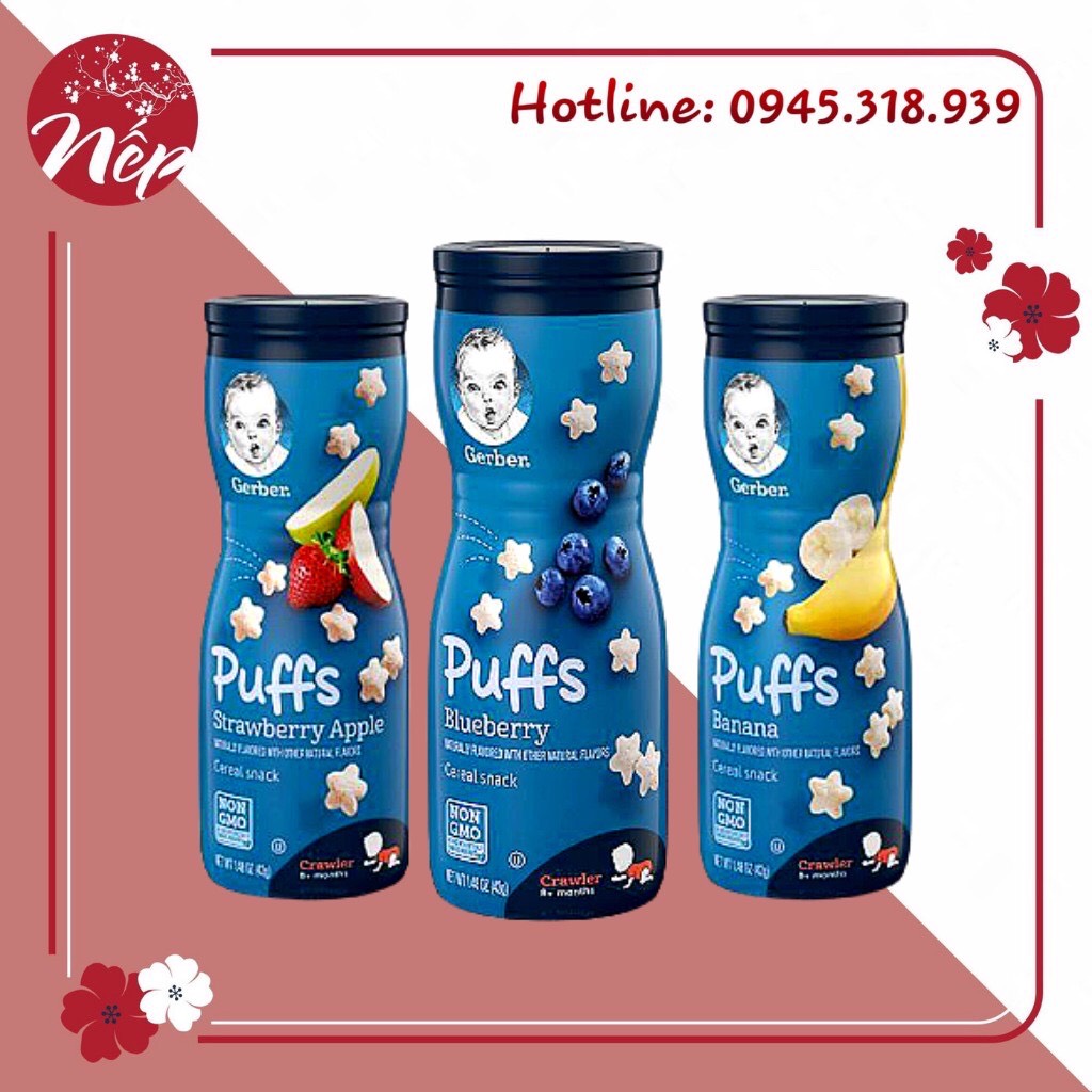 Bánh ăn dặm Gerber hình sao 42g (Date: T2.2022)
