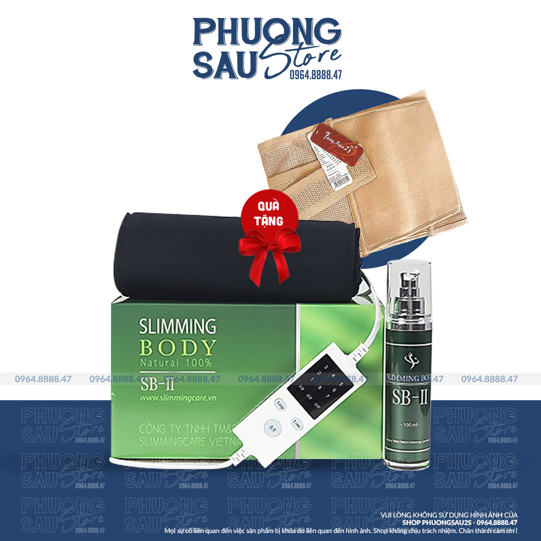 Bộ ủ nóng slimming body sb-2, ủ nóng tan mỡ, siết eo thon gọn, đánh bay mỡ thừa