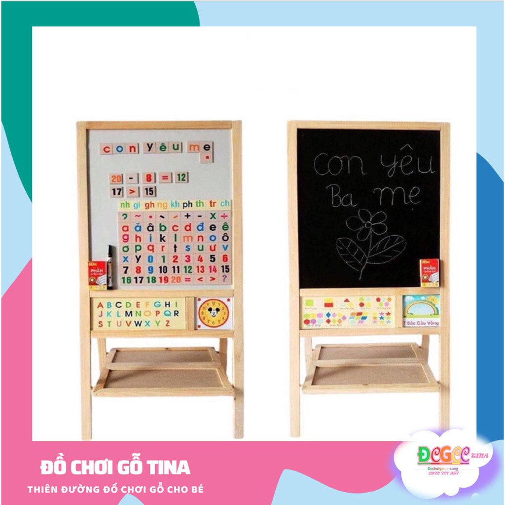 Đồ chơi trẻ em bảng học thông minh cho bé từ 3 tuổi bảng học chữ cái tiếng việt bộ chữ cái nam châm
