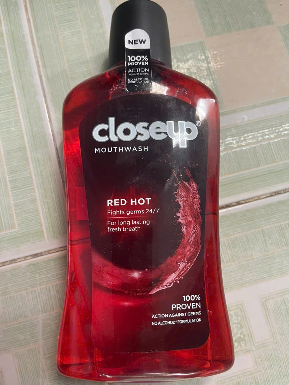 Nước súc miệng CloseUp Red Hot 500ml (HSD:10/2025)