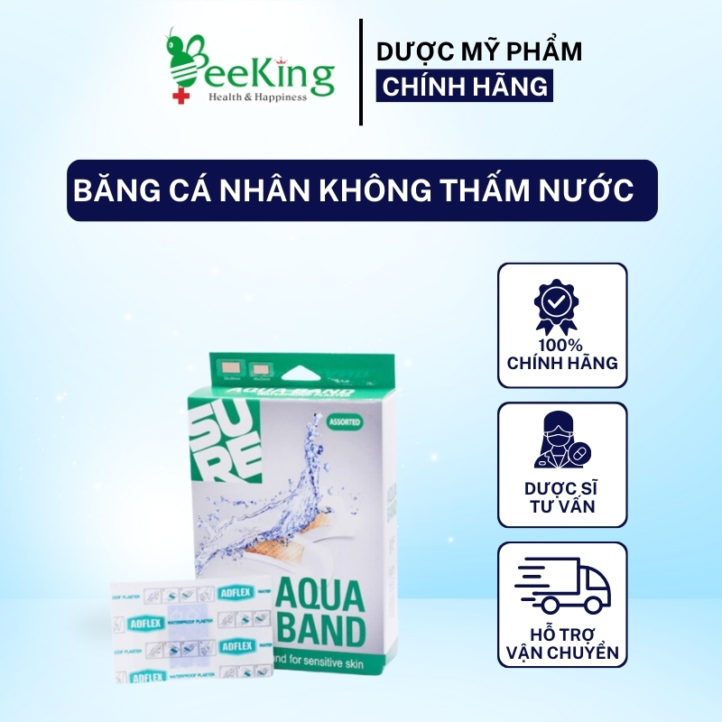 Băng cá nhân không thấm nước  ADFLEX - Hàn Quốc - BeeKing Company