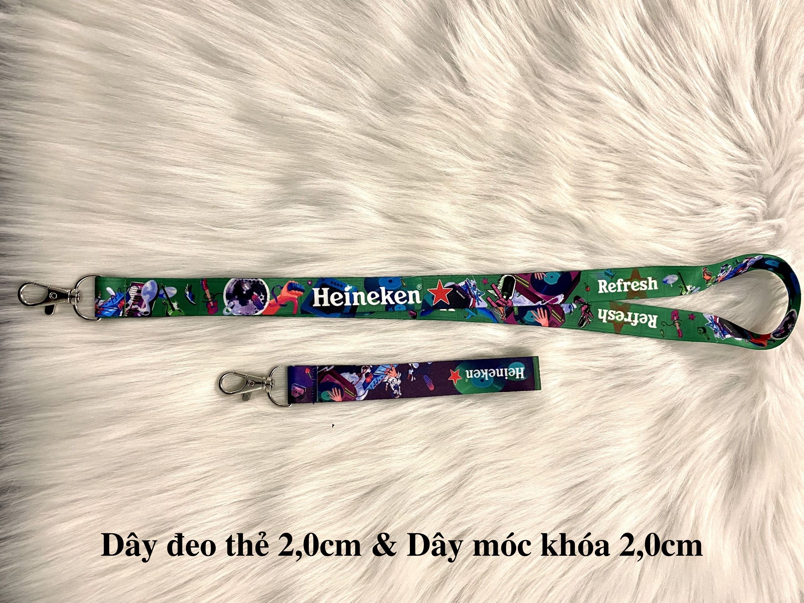 Bộ dây đeo thẻ Heineken Refresh
