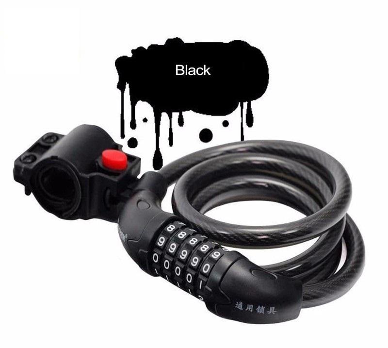 Khóa dây chống trộm 5 số size lớn dài 1,2m