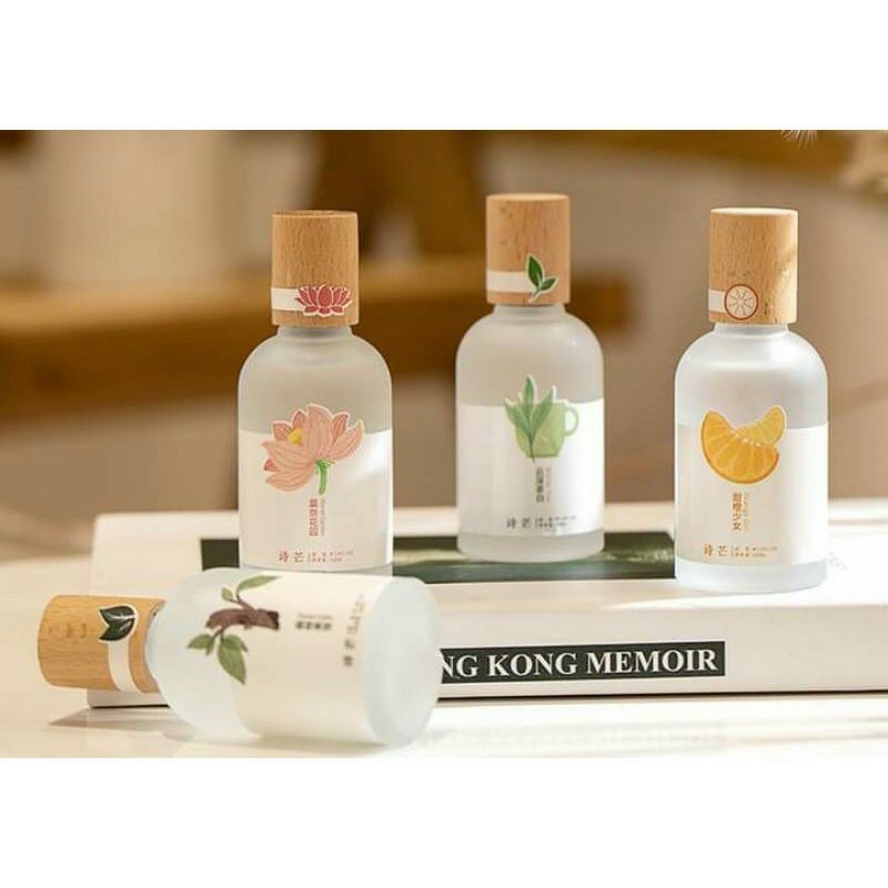 Xịt thơm shimang nắp gỗ mẫu mới body mist